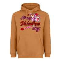 Meerkat happy valentines day Heavyweight Hoodie - AdoDesignShop