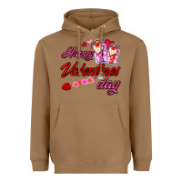 Toasted Coconut happy valentines day Heavyweight Hoodie - AdoDesignShop