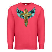 Cardinal wing cross Premium Sweatshirt - Artiststas