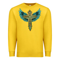 Lemon wing cross Premium Sweatshirt - Artiststas