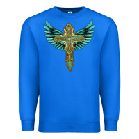 True Royal wing cross Premium Sweatshirt - Artiststas