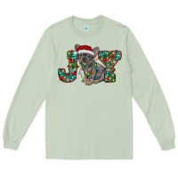 Matcha french bulldog christmas joy Long Sleeve Tee - RanaPortraitStore