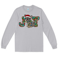 Moon Dust french bulldog christmas joy Long Sleeve Tee - RanaPortraitStore