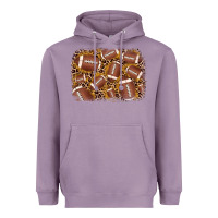 Lavender american football background Heavyweight Hoodie - JahusDesignShop