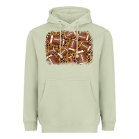 Matcha american football background Heavyweight Hoodie - JahusDesignShop