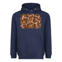 American Football Background Heavyweight Hoodie | Teevron