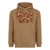 Toasted Coconut american football background Heavyweight Hoodie - JahusDesignShop