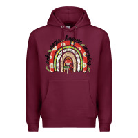 Burgundy make magic happen everyday Premium Hoodie - MaliasSmallBusiness