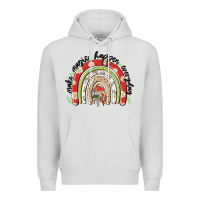 Dove Grey make magic happen everyday Premium Hoodie - MaliasSmallBusiness
