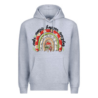 Heather Grey make magic happen everyday Premium Hoodie - MaliasSmallBusiness