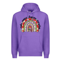 Purple make magic happen everyday Premium Hoodie - MaliasSmallBusiness