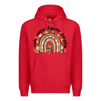 Red make magic happen everyday Premium Hoodie - MaliasSmallBusiness