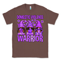 Chestnut Domestic Violence Warrior Afro Gnomes Classic Tee - texasbilliewilder