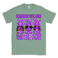 Sage Domestic Violence Warrior Afro Gnomes Classic Tee - texasbilliewilder