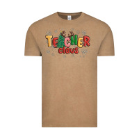 Vintage Coffee teacher claus Vintage Tee - MaliasSmallBusiness
