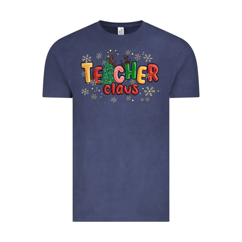 Teacher Claus Vintage Tee by MaliasSmallBusiness | Teevron
