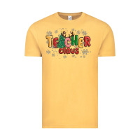 Vintage Mustard teacher claus Vintage Tee - MaliasSmallBusiness