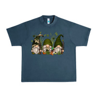 Midnight Navy hunter gnomes Urban Heavy Tee - Zillion Design Studio