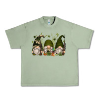 Oil Green hunter gnomes Urban Heavy Tee - Zillion Design Studio