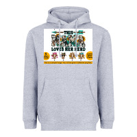 Heather Grey This mama  loves her herd goats Heavyweight Hoodie - Jasminsmagicworld