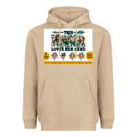 Mushroom This mama  loves her herd goats Heavyweight Hoodie - Jasminsmagicworld