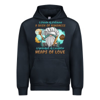 Navy A Pinch Of Patience a Das Of Kindness Urban Hoodie - MaliasSmallBusiness