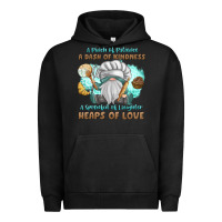 Pigment Black A Pinch Of Patience a Das Of Kindness Urban Hoodie - MaliasSmallBusiness