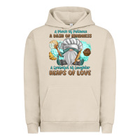 Pigment French Oak A Pinch Of Patience a Das Of Kindness Urban Hoodie - MaliasSmallBusiness