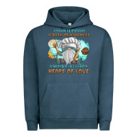 Pigment Midnight Navy A Pinch Of Patience a Das Of Kindness Urban Hoodie - MaliasSmallBusiness