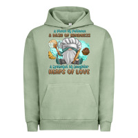 Pigment Oil Green A Pinch Of Patience a Das Of Kindness Urban Hoodie - MaliasSmallBusiness