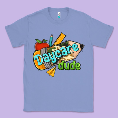 Daycare Dude Classic Tee Designed By Ranaportraitstore
