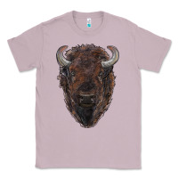 Lilac american bison Classic Tee - RanaPortraitStore