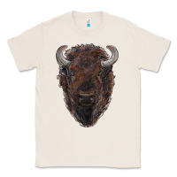 Natural american bison Classic Tee - RanaPortraitStore
