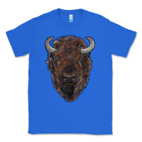 True Royal american bison Classic Tee - RanaPortraitStore