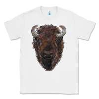 White american bison Classic Tee - RanaPortraitStore