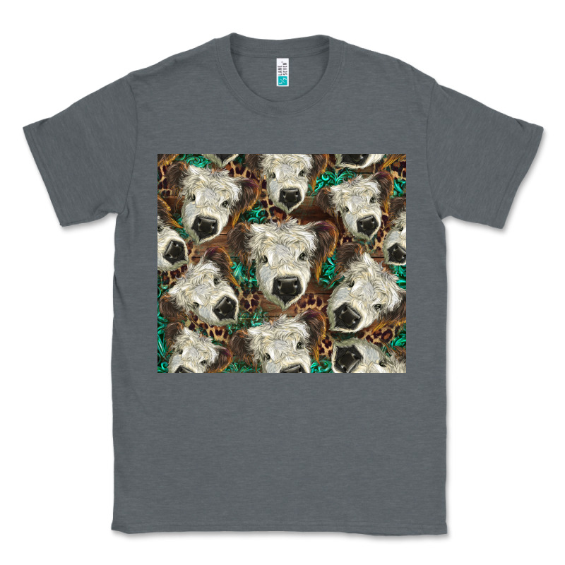 White Scottish Calf Classic Tee by BarkalooDesign | Teevron