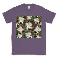 Lavender white Scottish calf Classic Tee - BarkalooDesign