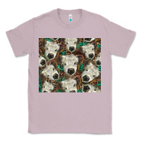 Lilac white Scottish calf Classic Tee - BarkalooDesign