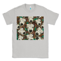 Moon Dust white Scottish calf Classic Tee - BarkalooDesign