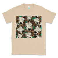 Mushroom white Scottish calf Classic Tee - BarkalooDesign