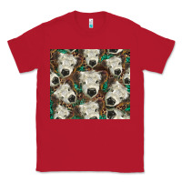 Red white Scottish calf Classic Tee - BarkalooDesign