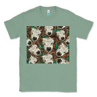 Sage white Scottish calf Classic Tee - BarkalooDesign
