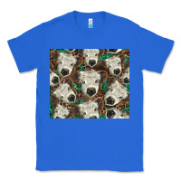 True Royal white Scottish calf Classic Tee - BarkalooDesign