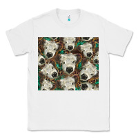 White white Scottish calf Classic Tee - BarkalooDesign