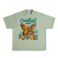Oil Green created with a purpose Urban Heavy Tee - RanaPortraitStore
