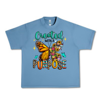 Pebble Blue created with a purpose Urban Heavy Tee - RanaPortraitStore