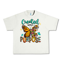 Pistachio created with a purpose Urban Heavy Tee - RanaPortraitStore