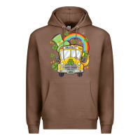 Chestnut st. patrick's day school bus Premium Hoodie - MaliasSmallBusiness
