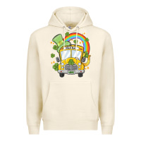 Tofu st. patrick's day school bus Premium Hoodie - MaliasSmallBusiness
