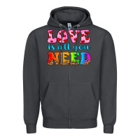 Smoke love is all you need Zipper Hoodie - HRA Design Shop